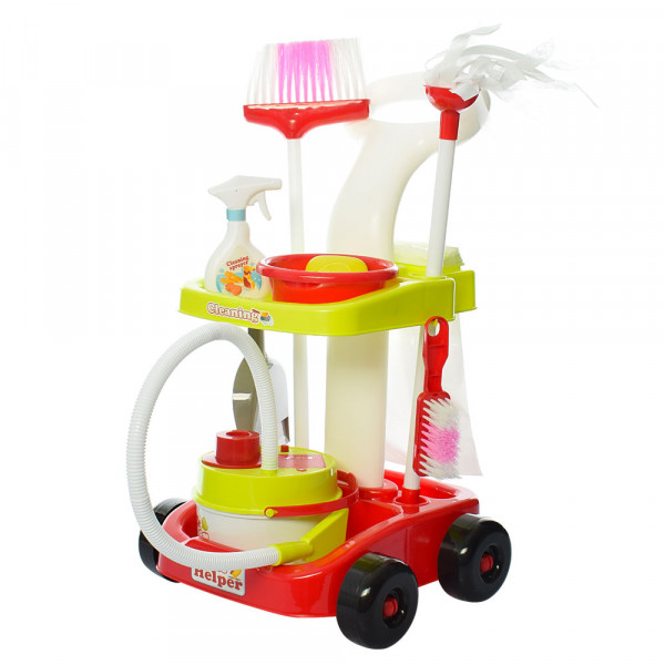 Ігровий набір для прибирання Limo Toy 667-34-36 (green/red) Ігровий набір для прибирання Limo Toy 667-34-36 (green/red)